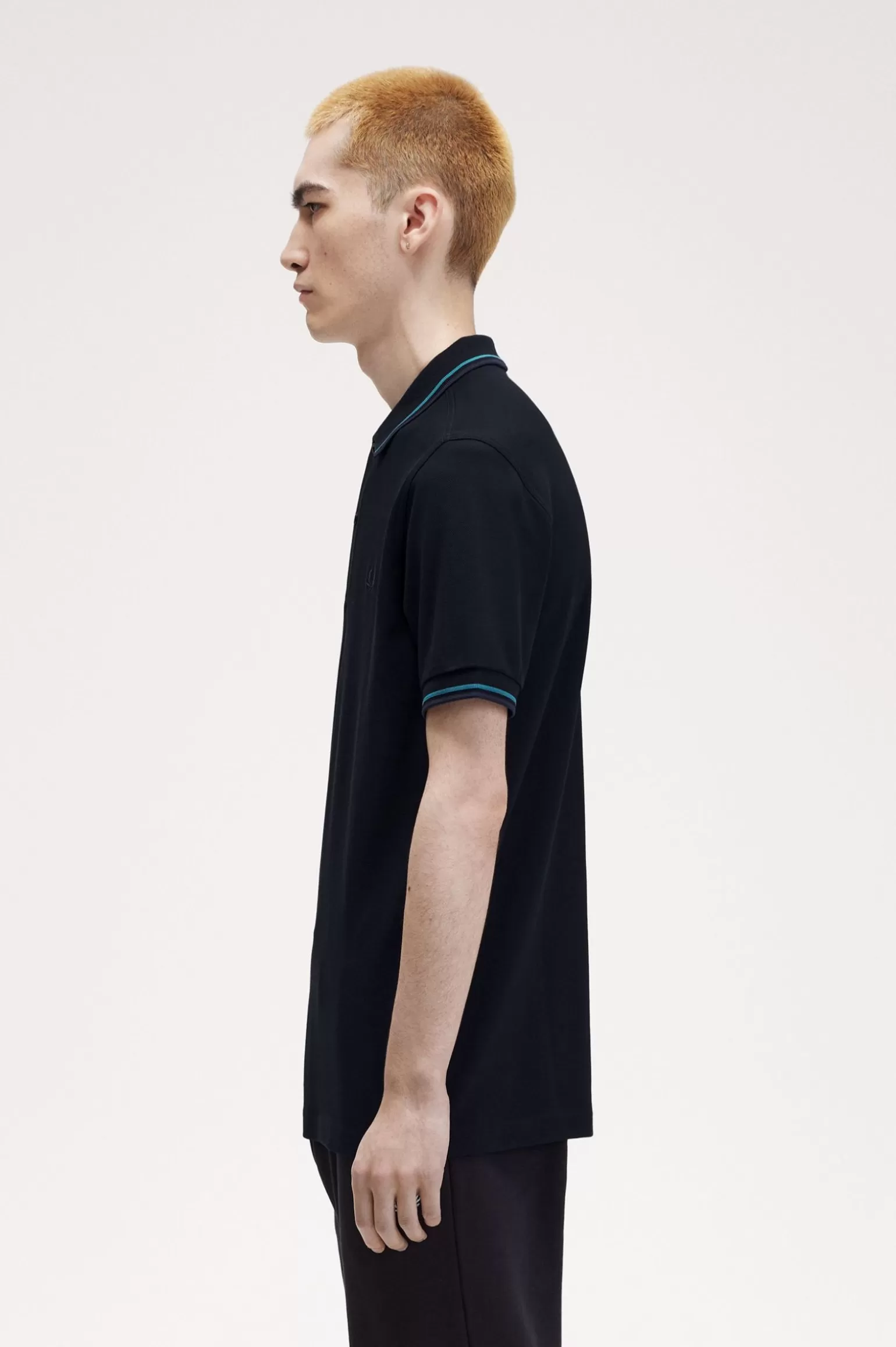 Poloshirts^Fred Perry M3600 Marineblau / Ocean / Blaugrau
