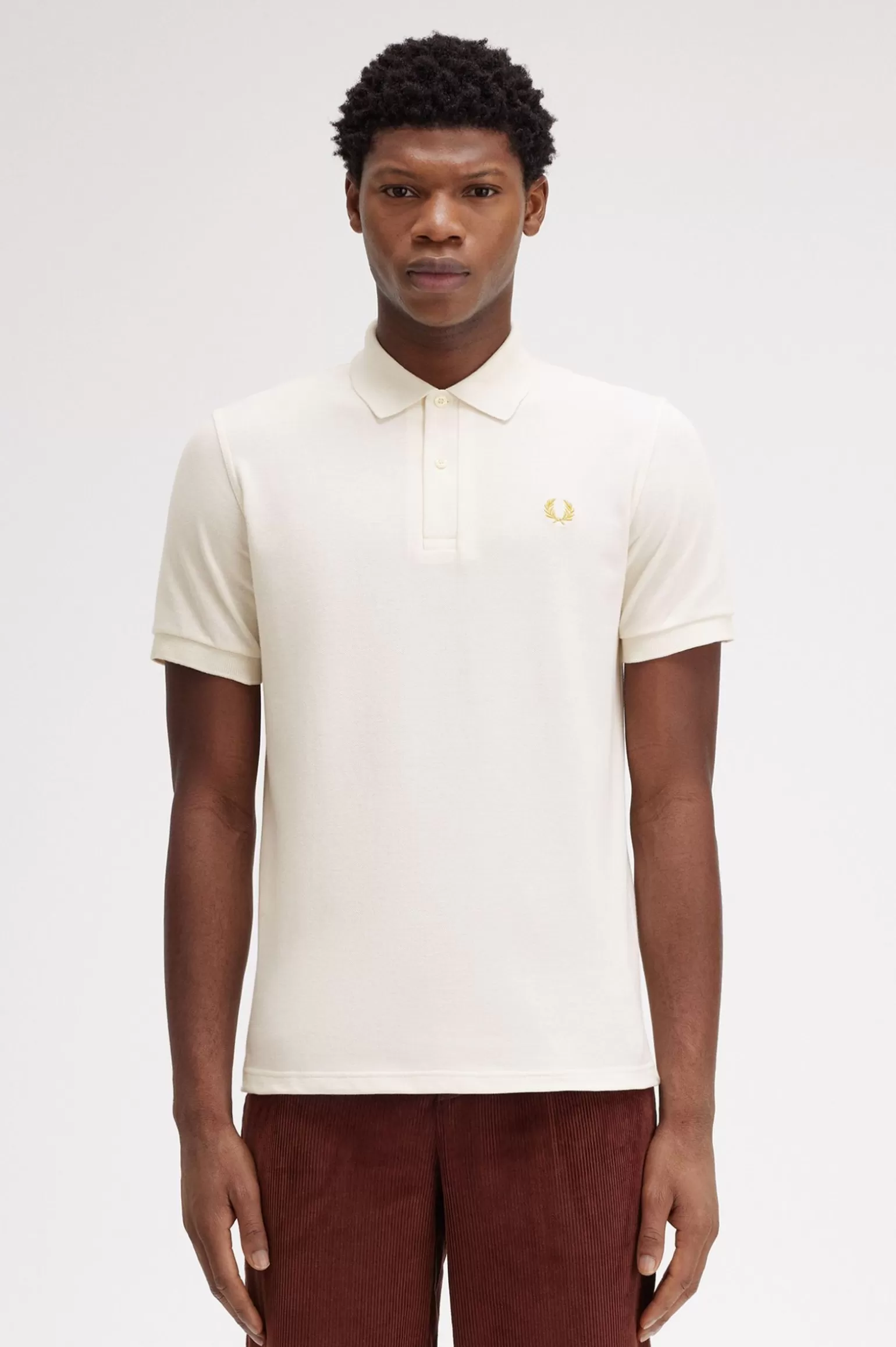 Poloshirts^Fred Perry M3 Ecru / Honigfarbe