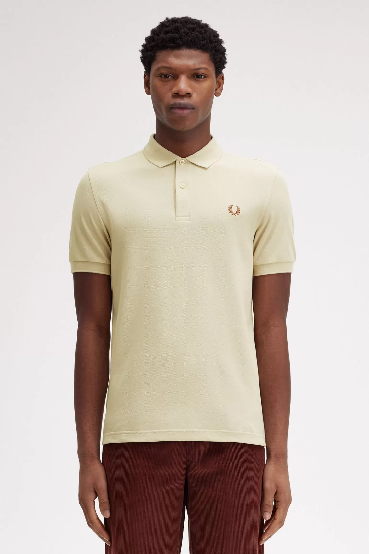 Poloshirts^Fred Perry M6000 Weiß / Marineblau