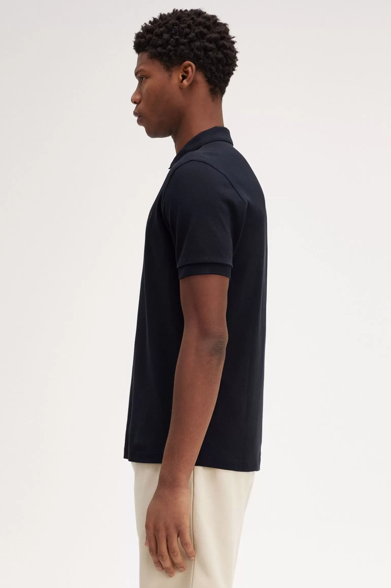 Poloshirts^Fred Perry M6000 Marineblau / Carrington Brick