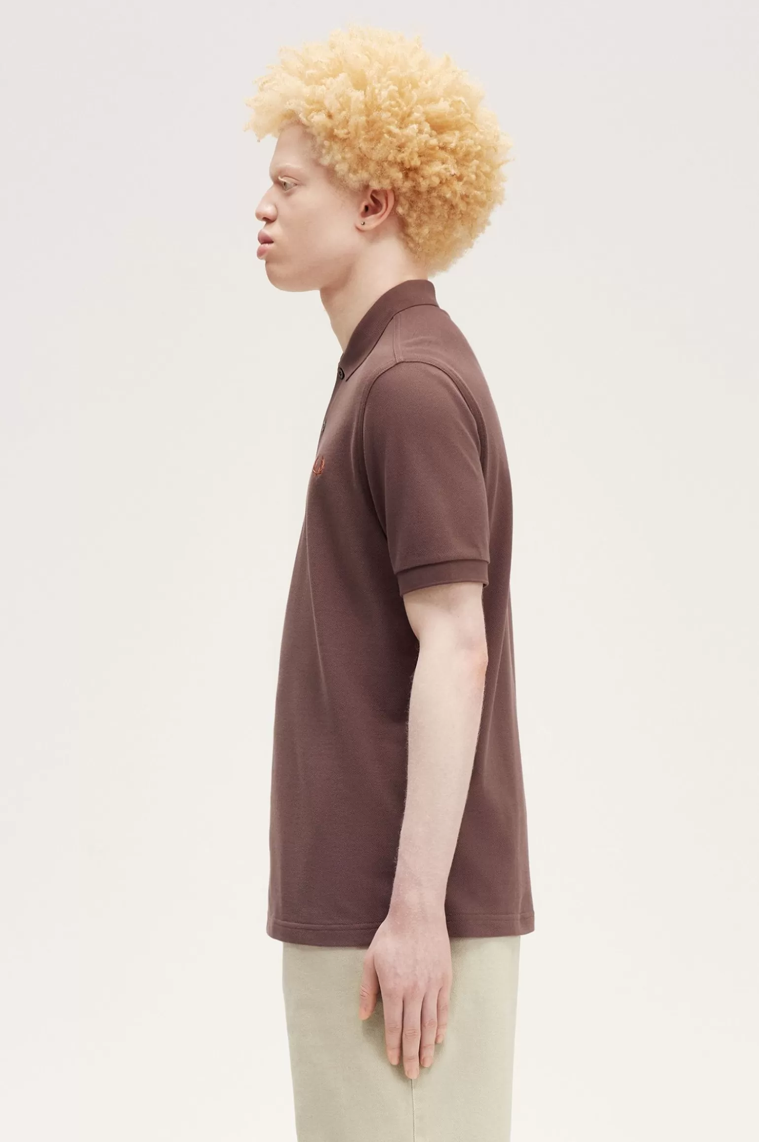 Poloshirts^Fred Perry M6000 Carrington Road Brick / Nussbraun