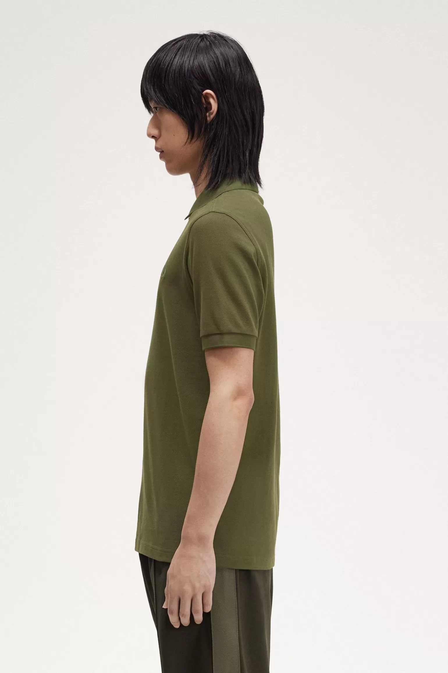 Poloshirts^Fred Perry M6000 Jagdgrün / Lorbeerkranzgrün
