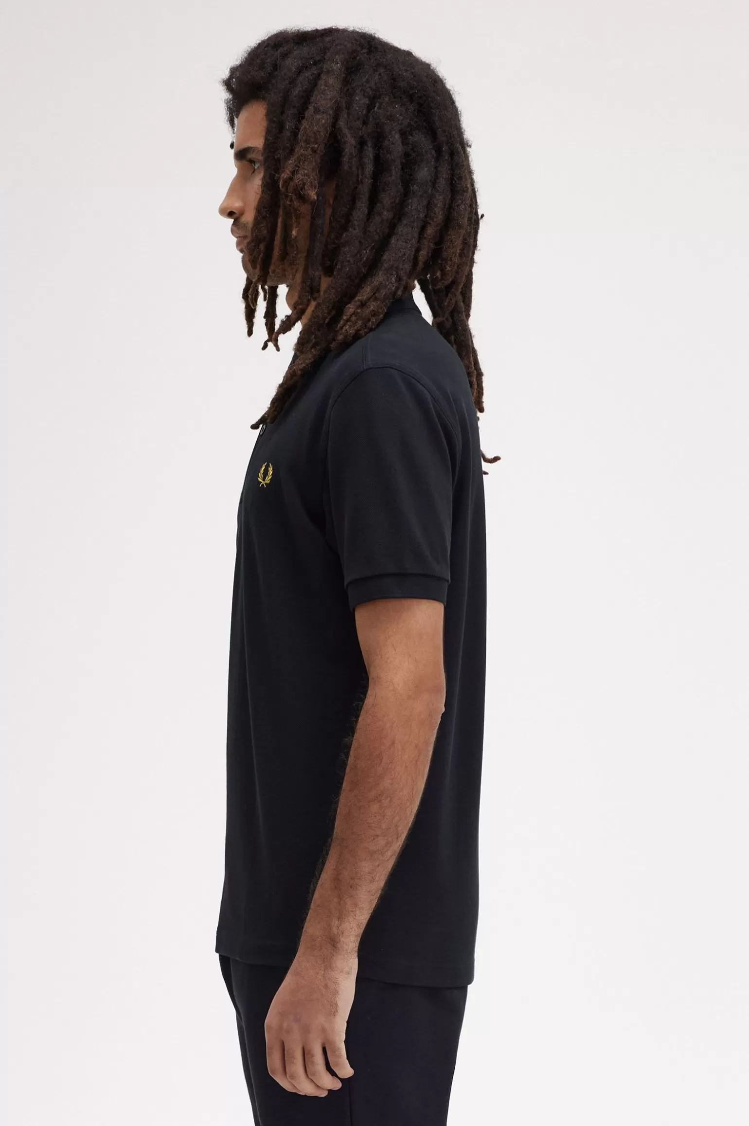 Poloshirts^Fred Perry M6000 Marineblau / Honigfarbe