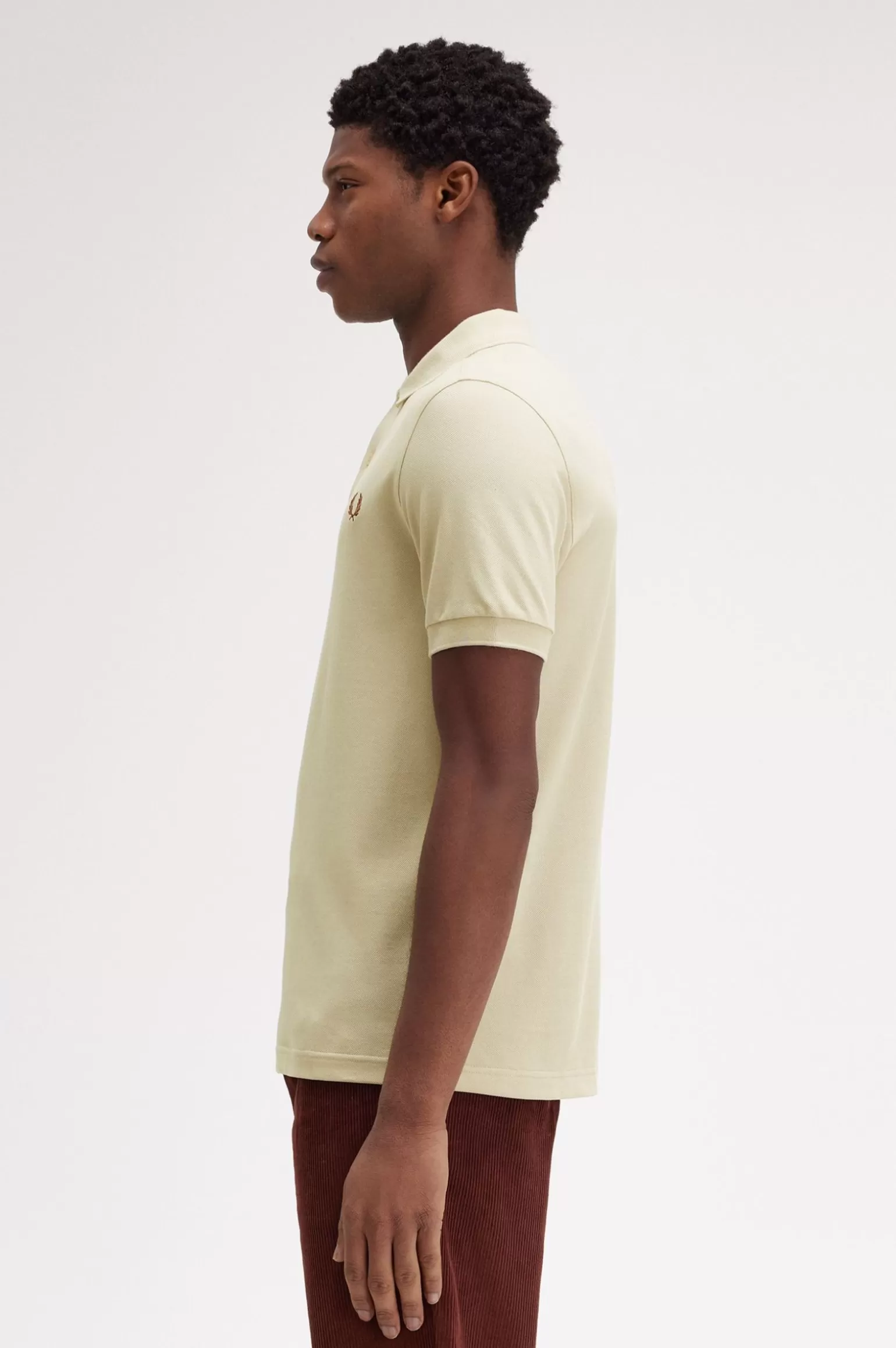 Poloshirts^Fred Perry M6000 Weiß / Marineblau