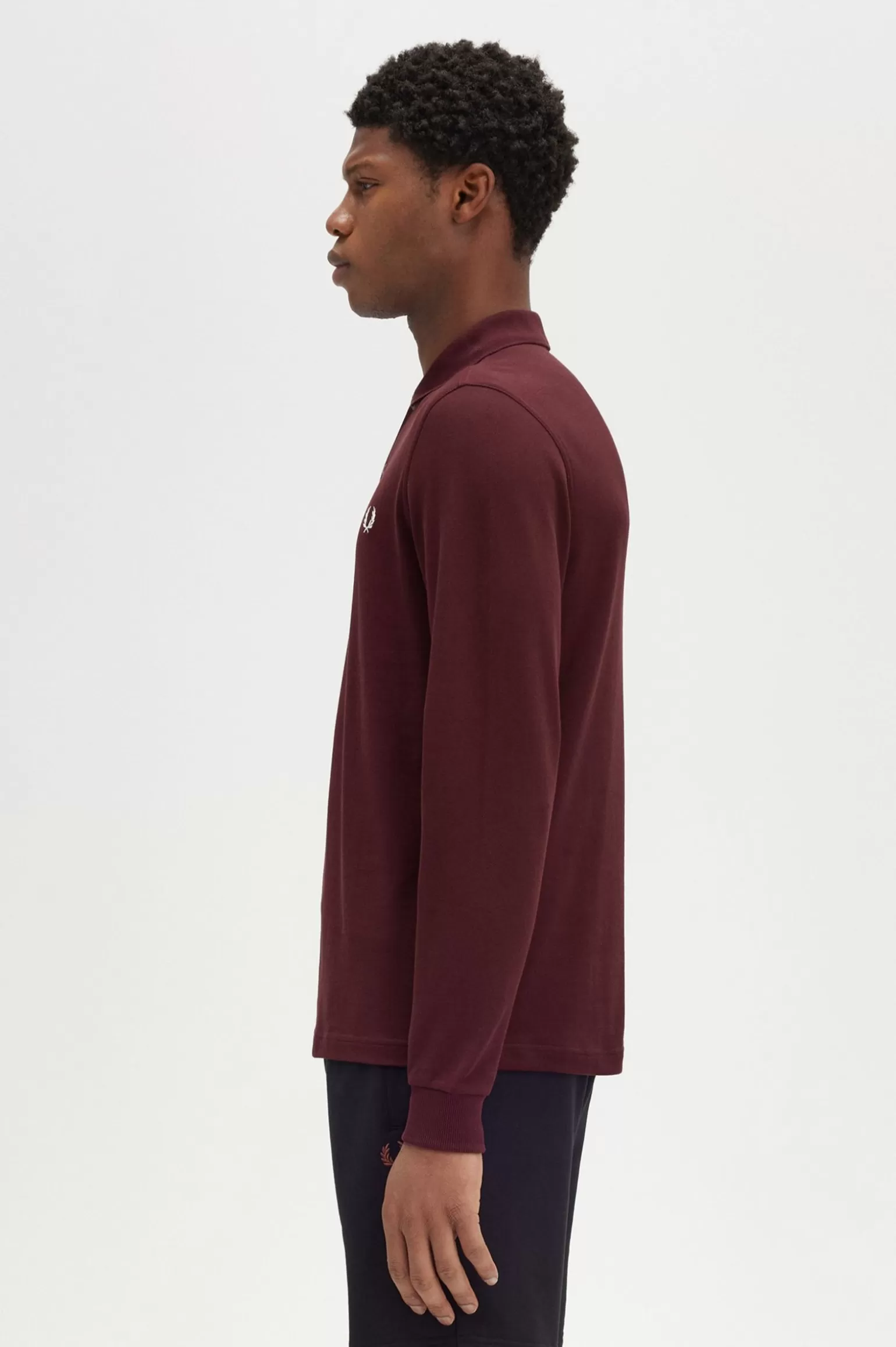 Poloshirts^Fred Perry M6006 Ochsenblut / Ecru