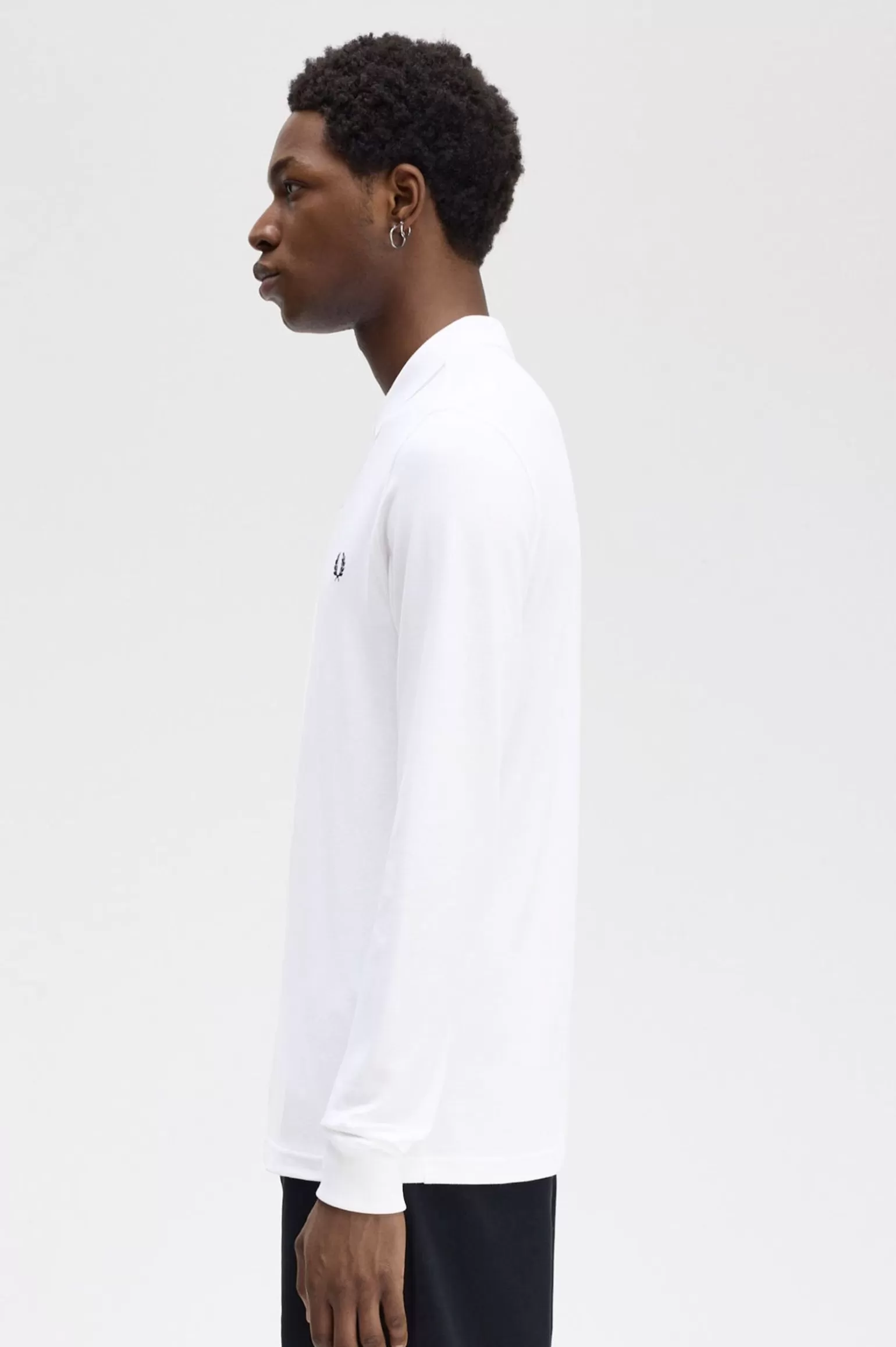 Poloshirts^Fred Perry M6006 Weiß / Marineblau