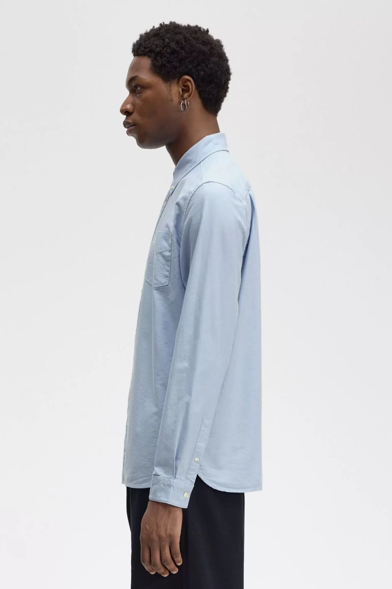 Hemden^Fred Perry Oxford-Hemd Rauch Hell