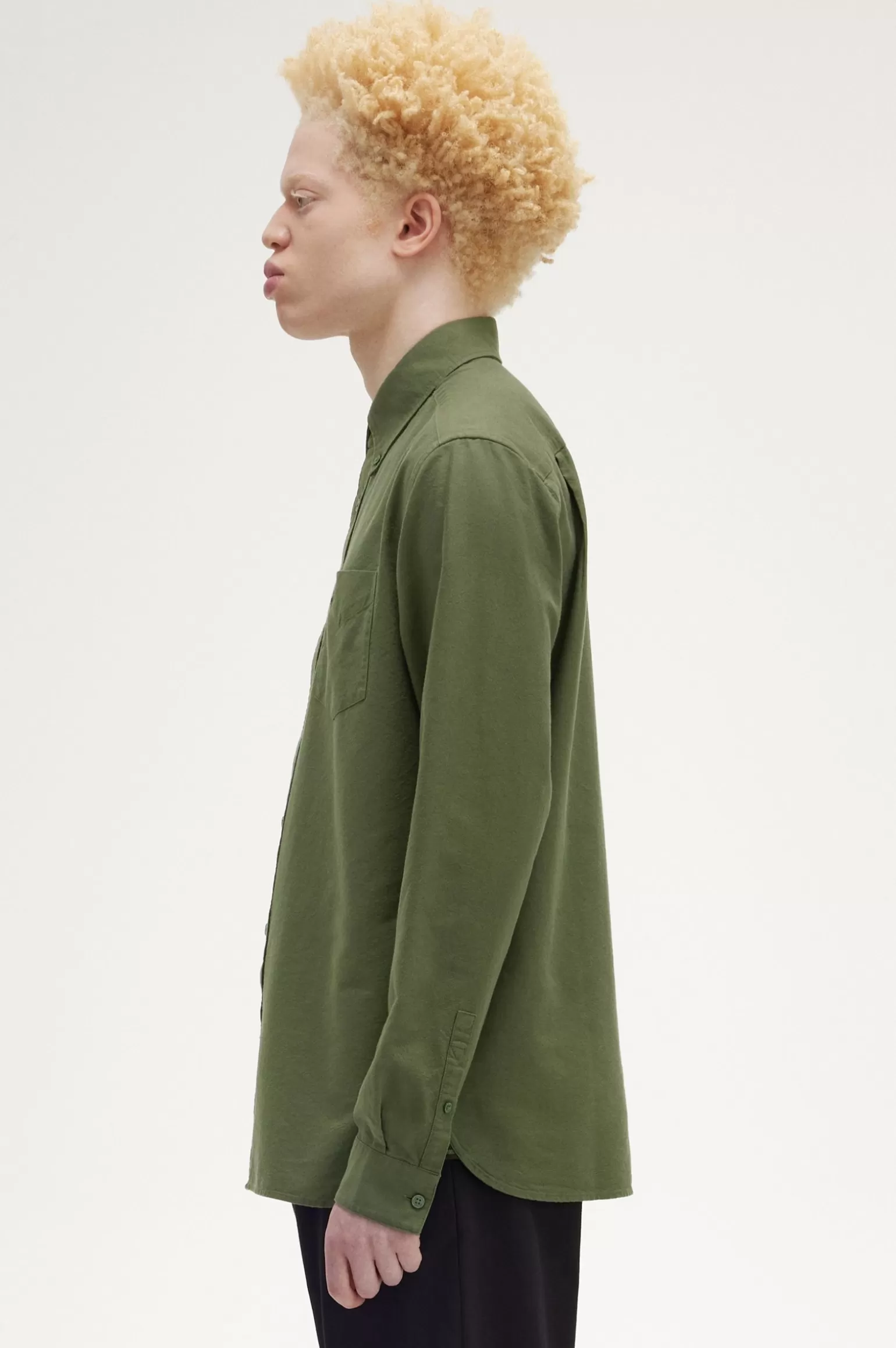 Hemden^Fred Perry Oxford-Hemd Lorbeerkranzgrün