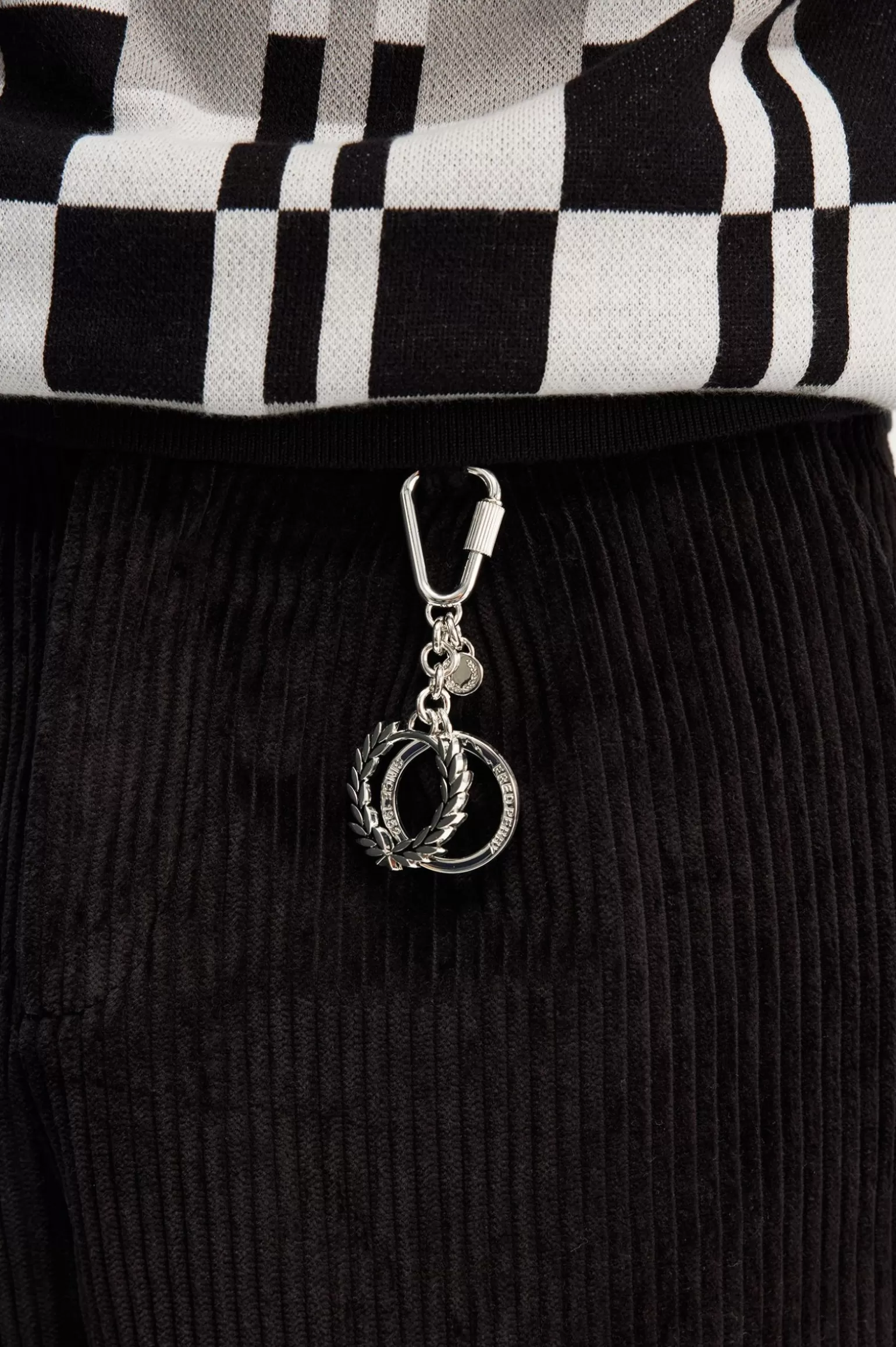 Accessoires | Accessoires^Fred Perry Schlüsselanhänger Mit Lorbeerkranz Glänzendes Silber