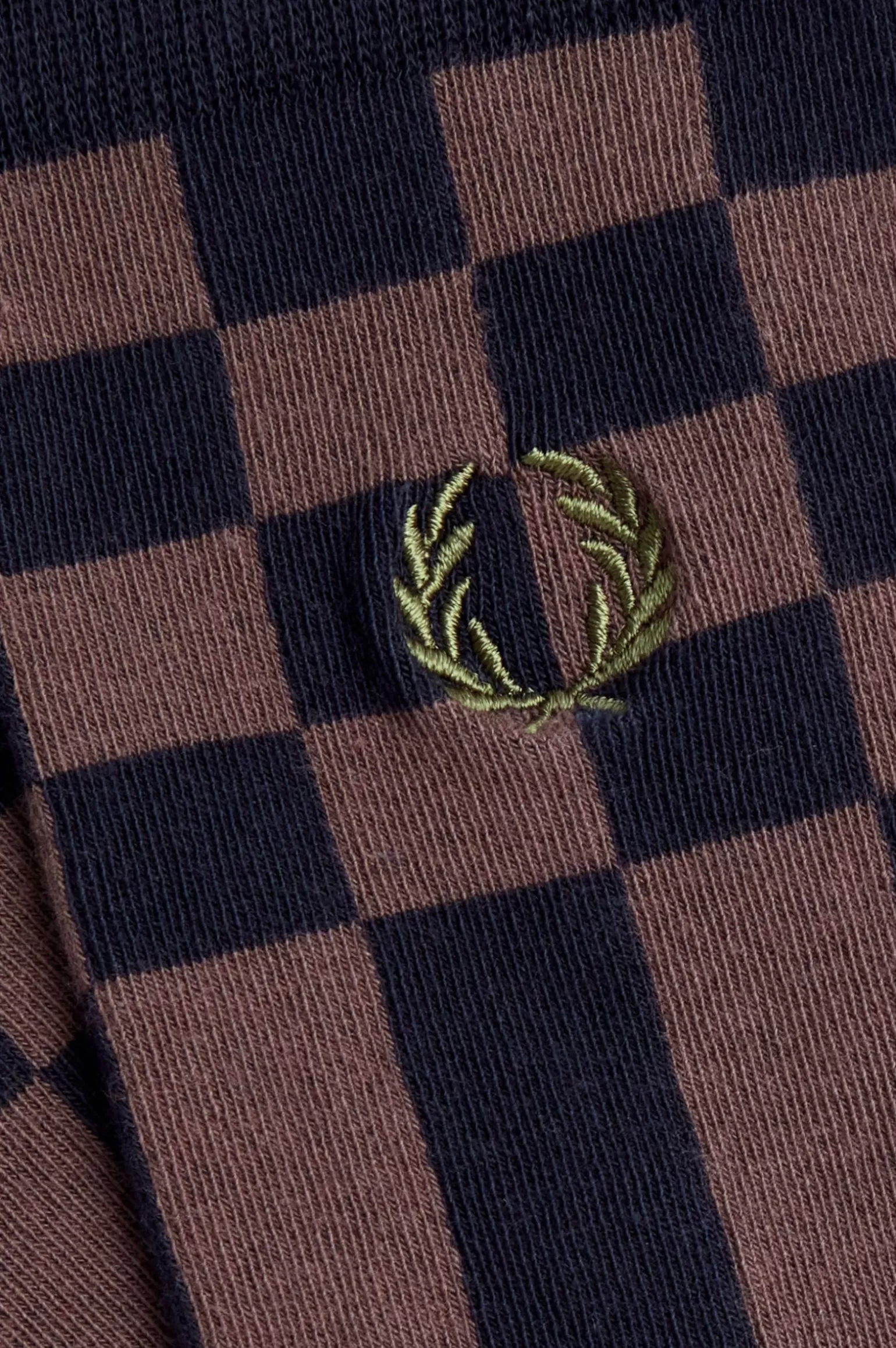 Accessoires | Accessoires^Fred Perry Socken Mit Schachbrettmuster Carrington Brick