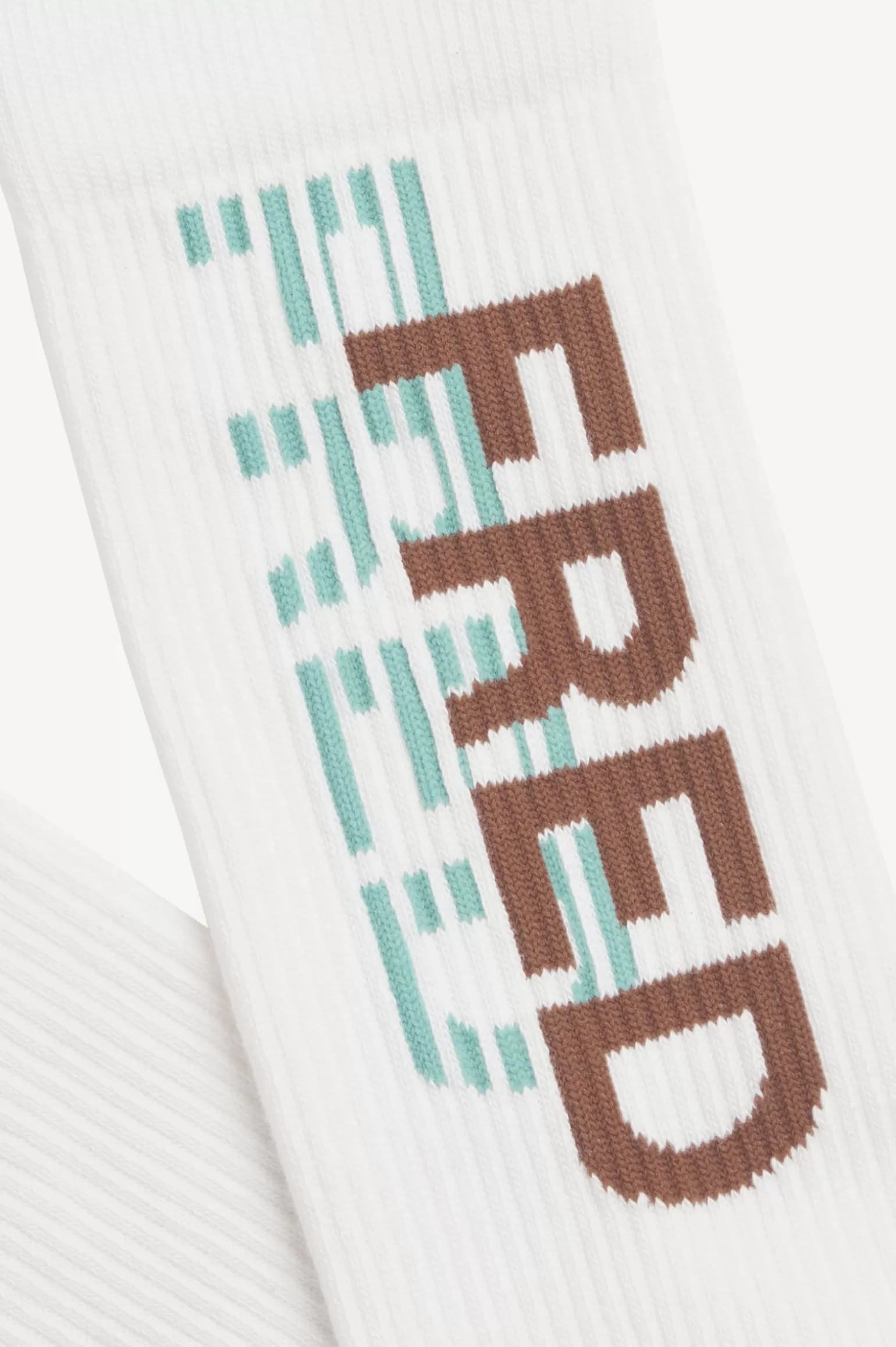 Accessoires | Accessoires^Fred Perry Socken Mit Sonderprint Schneeweiß