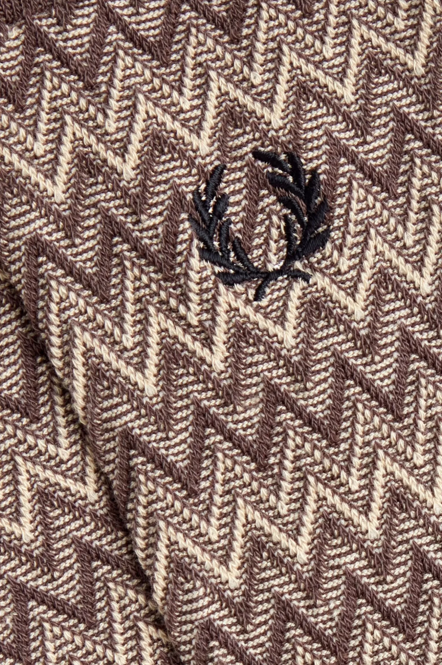 Accessoires | Accessoires^Fred Perry Socken Mit Zickzackmuster Carrington Brick