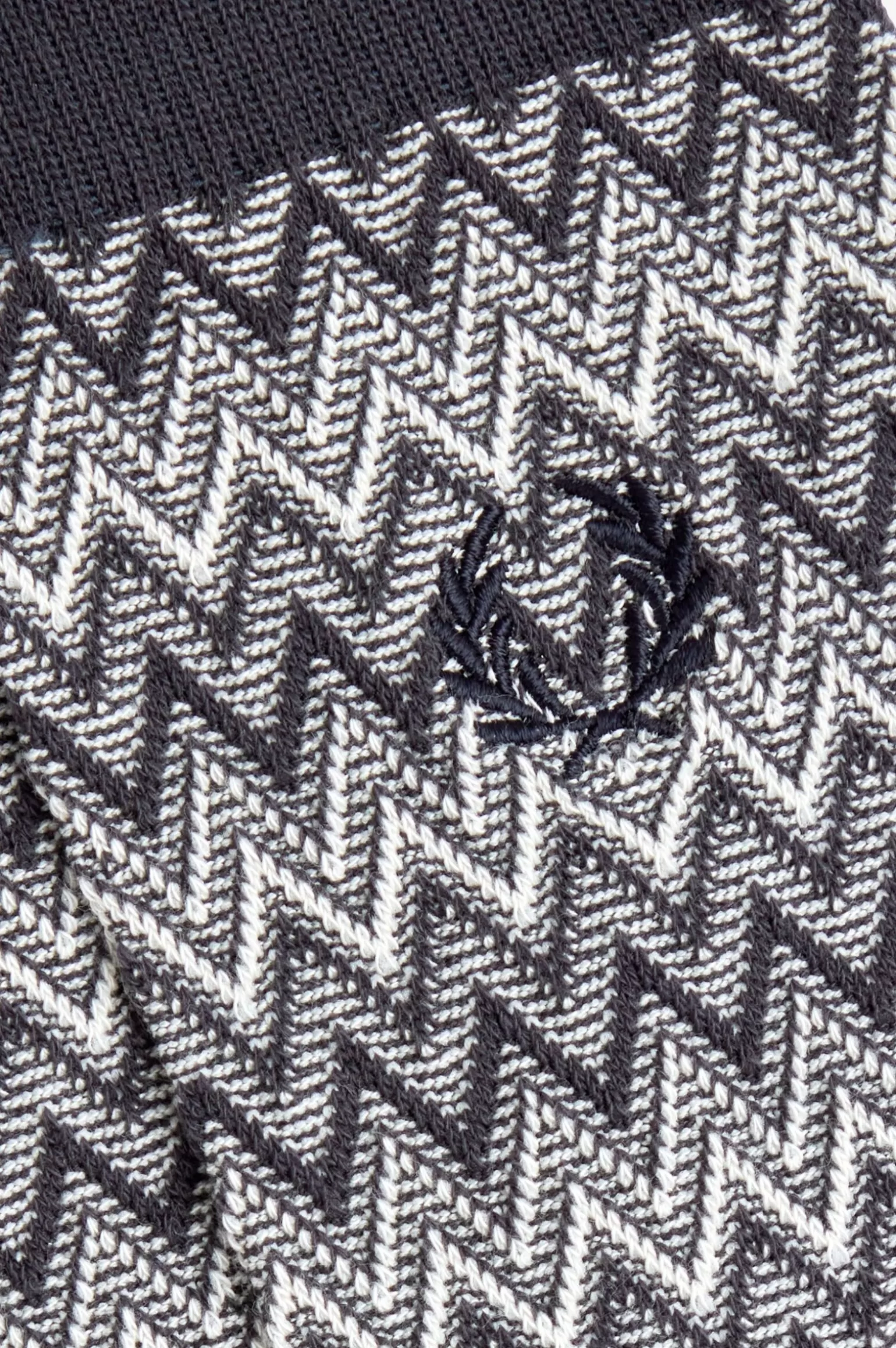 Accessoires | Accessoires^Fred Perry Socken Mit Zickzackmuster Ankergrau