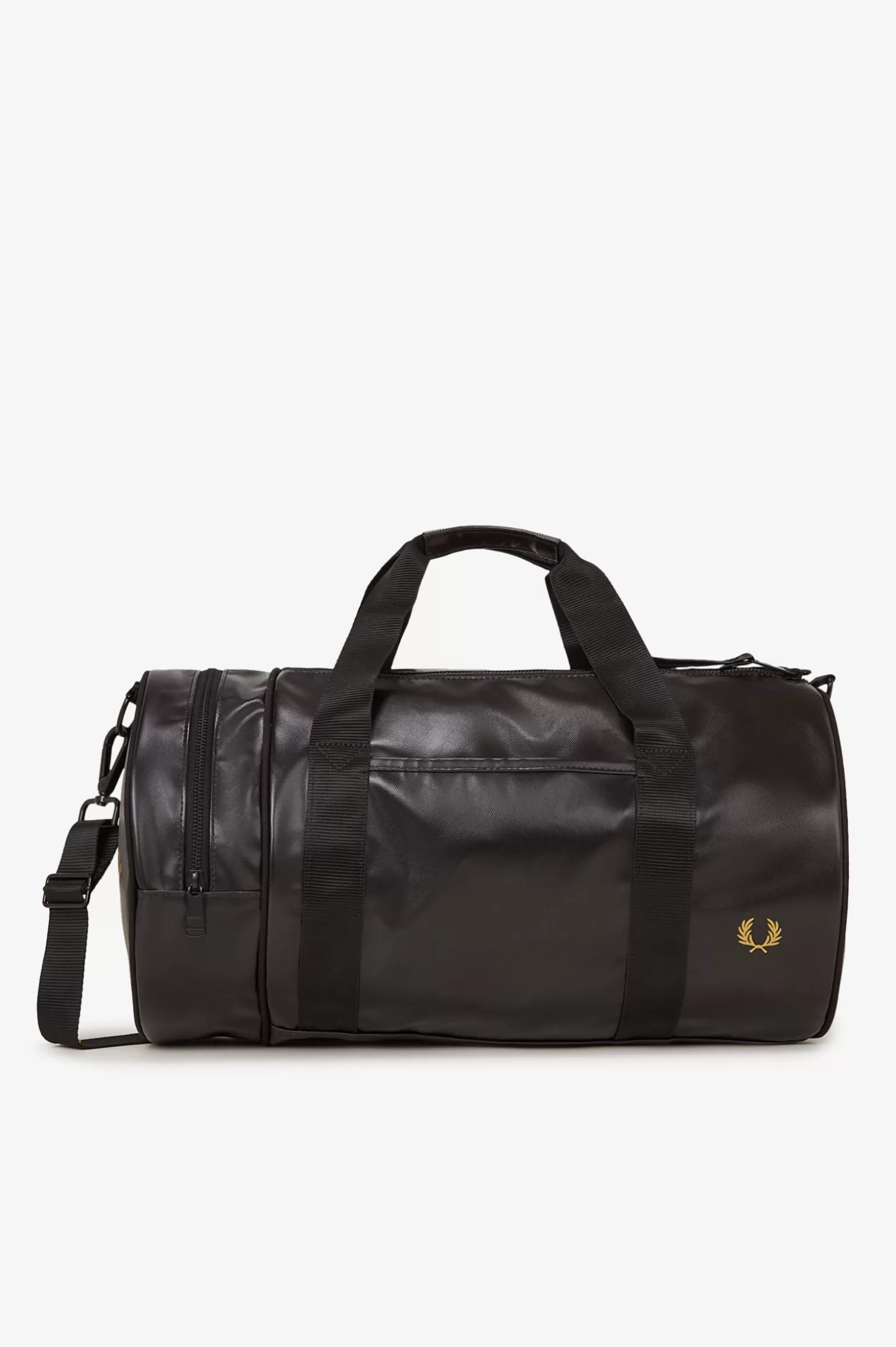 Accessoires | Accessoires^Fred Perry Ton-in-Ton-Sporttasche Schwarz / Gold