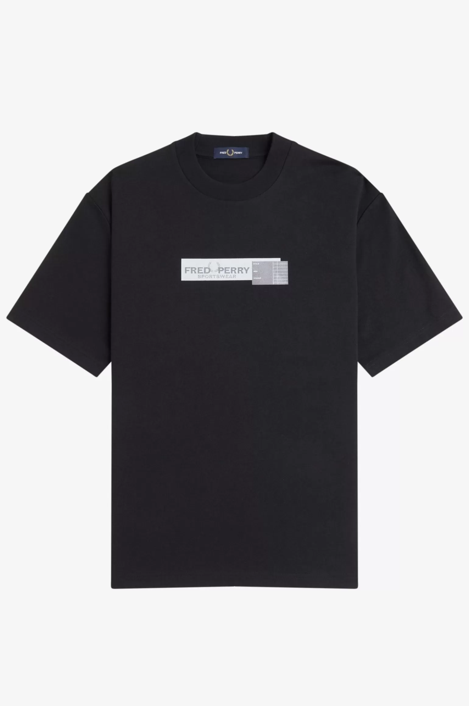 T-Shirts^Fred Perry T-Shirt Mit Grafik Aus Dem Archiv Schwarz